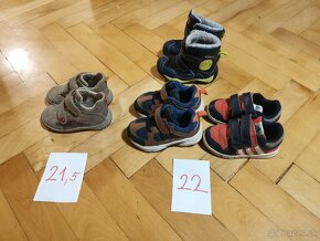 Topánky Veľkosť 21,5 - 27,0 - 8