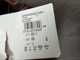 Detske tenisky Salomon Alphacross Blast vel 33 - 8