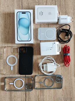 iphone 15 modrý 256gb - 8
