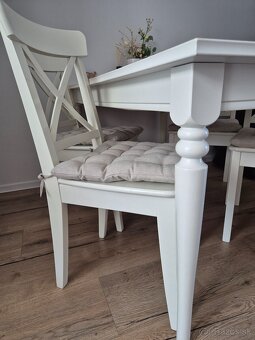 Jedálenský stôl Ingatorp + 4 stoličky Ingolf - 8