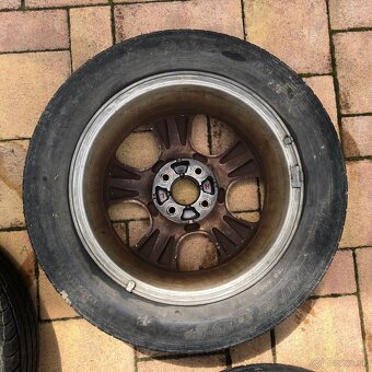 🛞 HlinĂkovĂ© disky R15 4x100 + pneumatiky 195/60 – Opel - 8