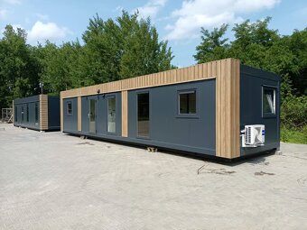 Obytný kontejner 13×3 m – izolovaný, připravený k použití - 8