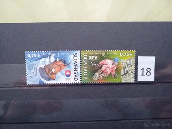 Poštové známky č.485 - SLOVENSKO - 20 ks sérií - 8