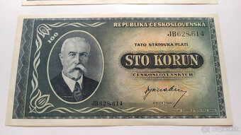 100 Kčs 1945 neperforované - 8