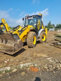 Výkopové, zemné a búracie práce. JCB 4CX - 8