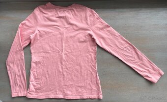 dievcenske trička, teplaky, kratasy velkost 164 - 8