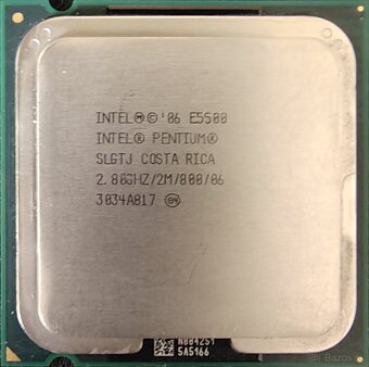 Rôzne CPU Intel Core i5, i3, Core 2 Duo, Pentium
- 8