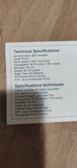 Predám 10oz strieborné mince Canada - 8