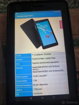 Tablet Lenovo TAB E7 - 8