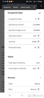 Kombinovaná chladnička s mrazničkou Philco - 8