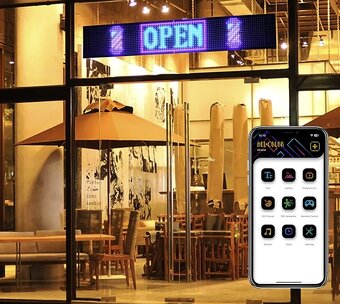 Farebná svetelná LED reklama pútač ohýbateľný flexibilný pás - 8