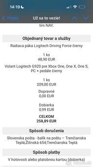 Herný volant Logitech G920 + radiaca páka Logitech - 8