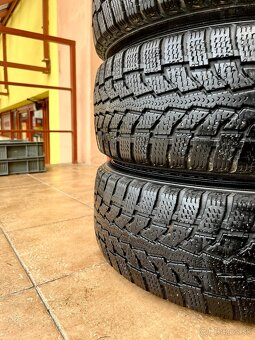 Jeep - originál hliníkové/liatinové disky - zimné pneumatiky - 8