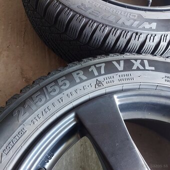 17"Elektróny Dezent Germany 5x112 Volkswagen Škoda Seat - 8