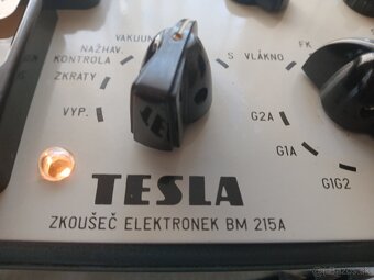 TESLA BM215A - ZKOUŠEČ ELEKTRONEK - 8
