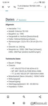 T+A criterion TB 100 - 8