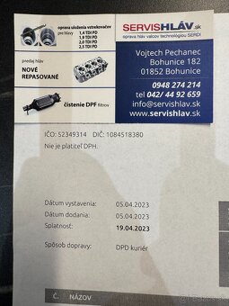 Hlava valcov 1.9TDi 77kW - 8