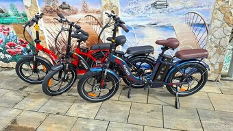 NOVÝ  ELEKTRO BICYKEL skladací 699 - 8