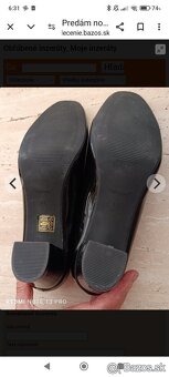 Predám dámske lodičky veľkosť:41 - 8