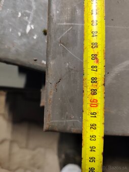 Pevné regále, plechové,šrobované - 8