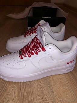 Nike Air Force 1 x Supreme Low White - 8
