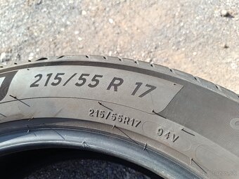 Letné pneumatiky 215/55 R17 Michelin - 8