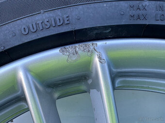 PREDÁM sadu 19" AL disky BMW style 641 M + zimné pneumatiky - 8