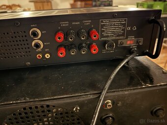 OMNITRONIC koncový zosilovač 2x500W - 8
