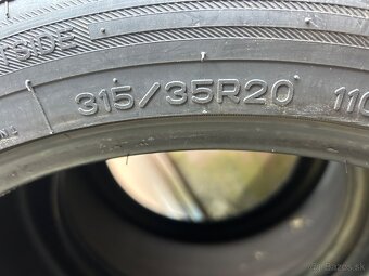 Zimné pneu 2x 315/35r20 2x 275/40r20 dvojrozmer - 8