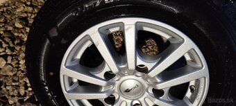 Pneumatiky+hliníkové disky  Ford transit custom 2020 - 8