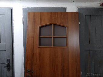 Interiérové dvere s veľkým presklením, presklené dvere ľavé - 8