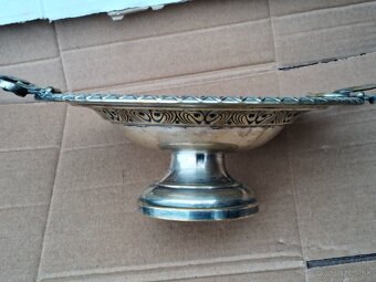 Krásny postriebreny podnos 35€ - 8