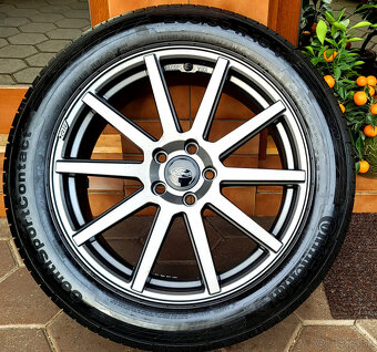 alu R18 5x108, letné pneu 235/50, Ford Kuga + RR Evoque - 8