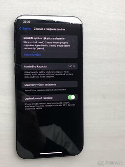 IPHONE 12 PRO MAX • 256 GB • BATÉRIA 100 % • MODRÁ - 8