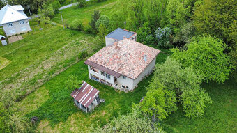 Beňuš-Gašparovo, nádherný pozemok 3251m2 s RD - pôvodný stav - 8