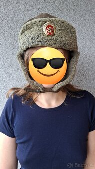 ČSĽA, Armáda - Beranice - Cold War military ushanka original - 8