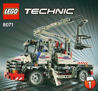 Lego Technic 8071 Bucket Truck - 8