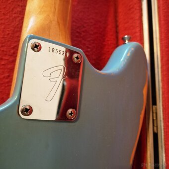 Fender Mustang Daphne Blue 1966 100% original - 8