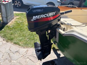 Motorovy čln s vozikom a sonarom - 8