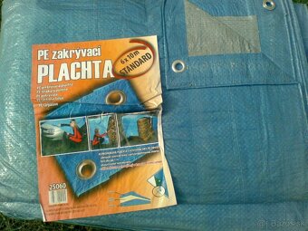 sudy,nabijacka na baterie, nova krycia plachta 6x10 - - - 8