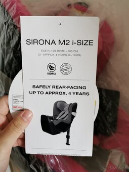 Autosedačka Cybex sirona M2 i-size

 - 8