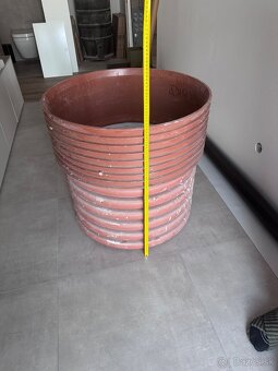 Vodomerná sachta triplast 500 / PP korugovaná rúra s hrdlom - 8
