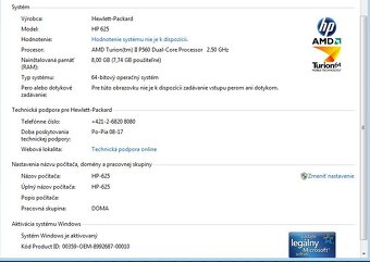 HP 625 - 8