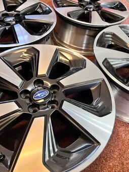 5x100 R17 Originál Subaru Forester - XV - TOP STAV - 8