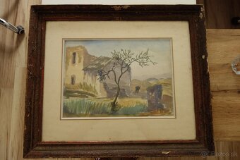 Obraz - Akvarel v ráme - 8