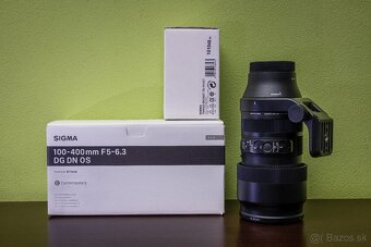 Sigma 100-400mm f/5-6.3 DG DN OS C (L-mount) + objímka Sigma - 8