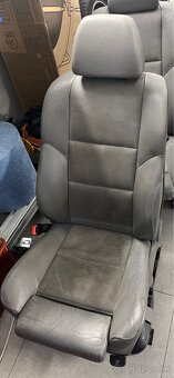 BMW E60 polokožené sedačky - 8
