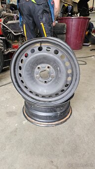 4ks oceľové disky original Ford 5x108, r16 - 8