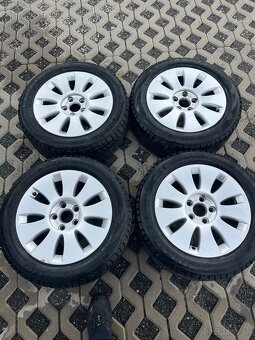 Predá Audi disky R16 (5x112) s zimnými pneu 205/55 R16 - 8