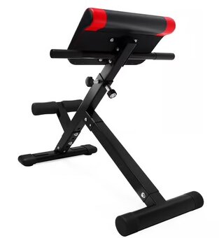 Lavička na cvičenie HS-1016 HopSport Hyperextenzia - 8